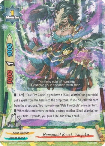 Humanoid Beast Yaejako (2010059) [X2BT01] - Future Card BuddyFight Single