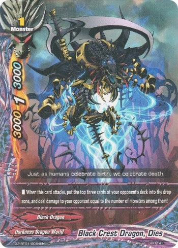 Black Crest Dragon Dies (2010064) [X2BT01] - Future Card BuddyFight Single