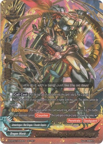 Overturn Armordragon Drum Bunker Dragon (2010069) [X2BT01] - Future Card BuddyFight Single