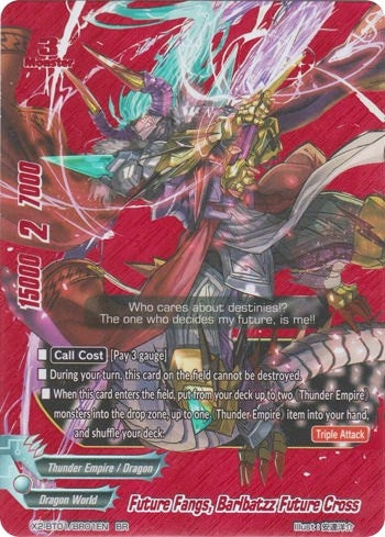 Future Fangs Barlbatzz Future Cross (BR) (20101) [X2BT01] - Future Card BuddyFight Single