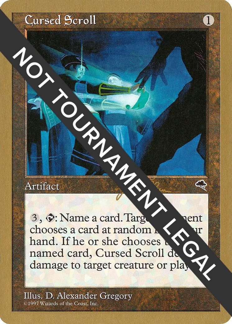 Cursed Scroll - 1999 Jakub Slemr (TMP) [WCD] - MTG Single