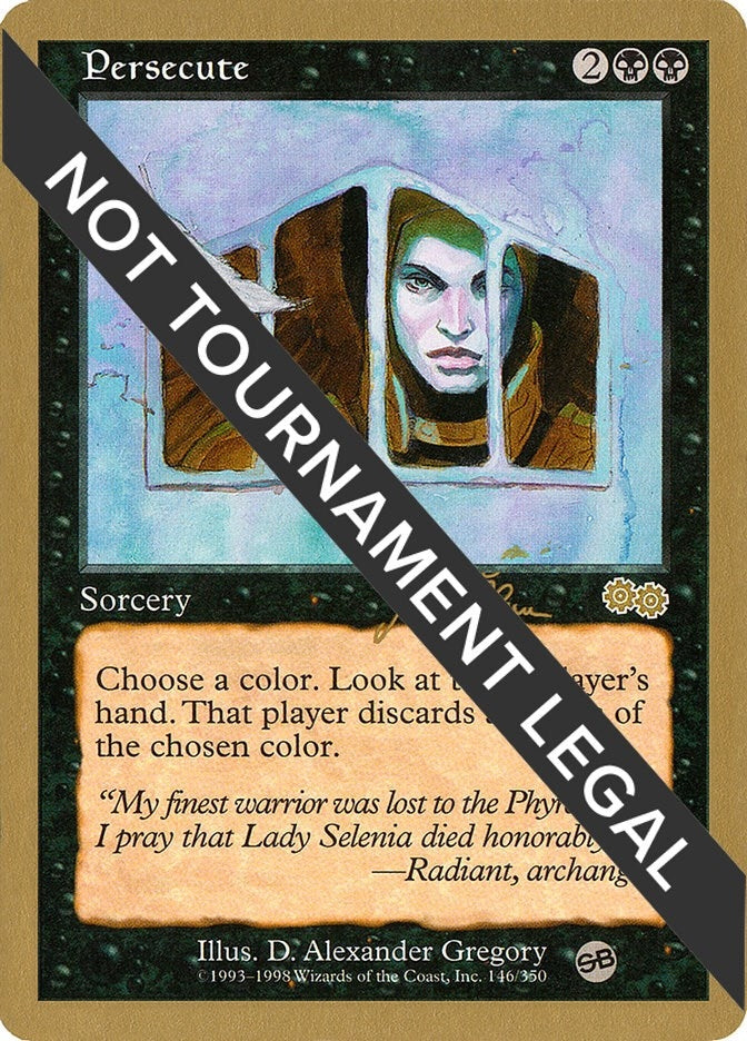 Persecute - 1999 Jakub Slemr (USG) (SB) [WCD] - MTG Single