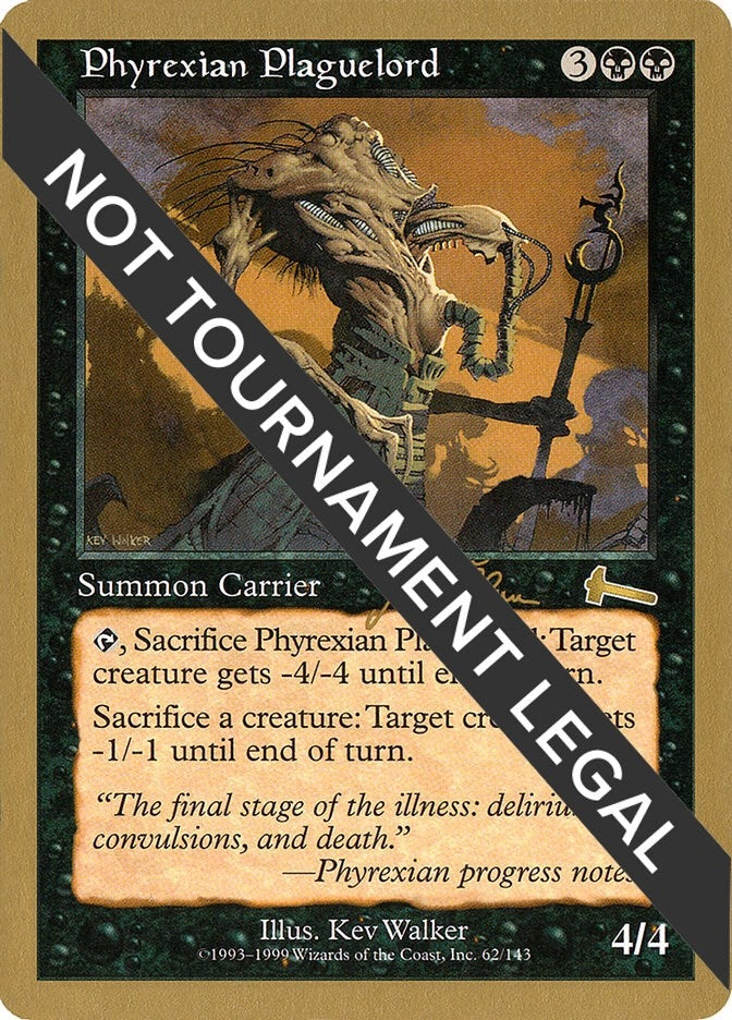 Phyrexian Plaguelord - 1999 Jakub Slemr (ULG) [WCD] - MTG Single