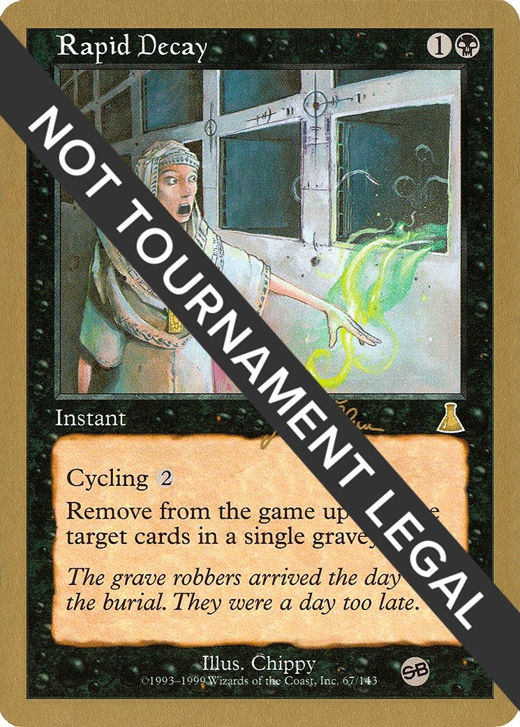 Rapid Decay - 1999 Jakub Slemr (UDS) (SB) [WCD] - MTG Single