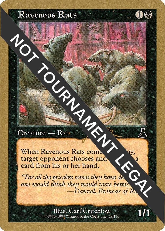 Ravenous Rats - 1999 Jakub Slemr (UDS) [WCD] - MTG Single