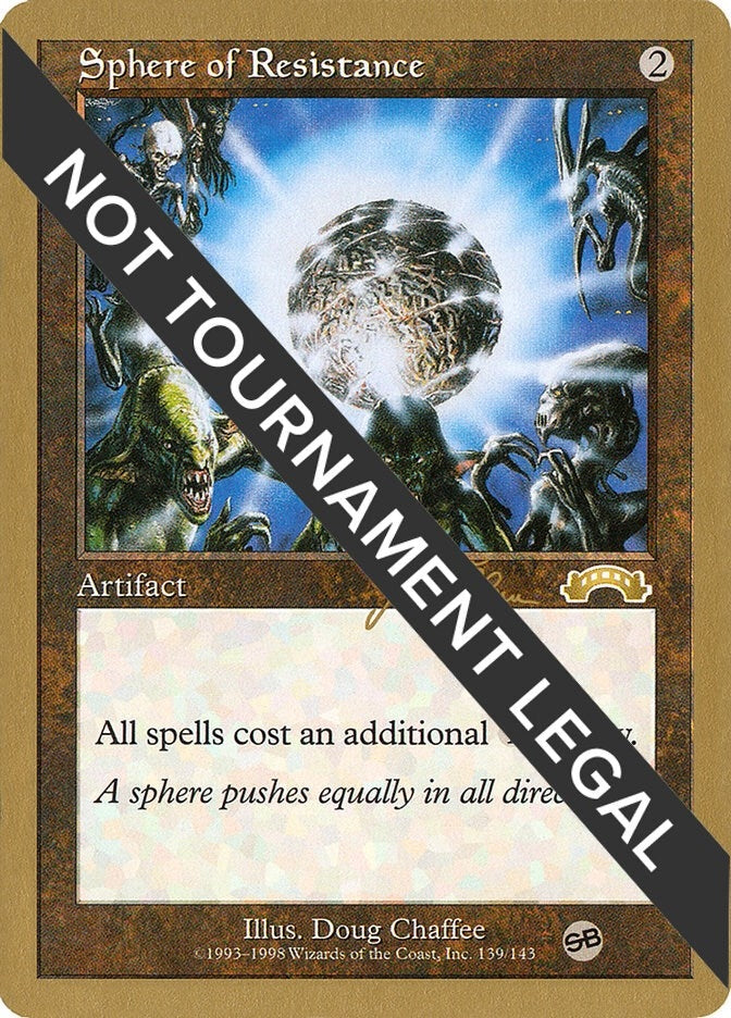 Sphere of Resistance - 1999 Jakub Slemr (EXO) (SB) [WCD] - MTG Single