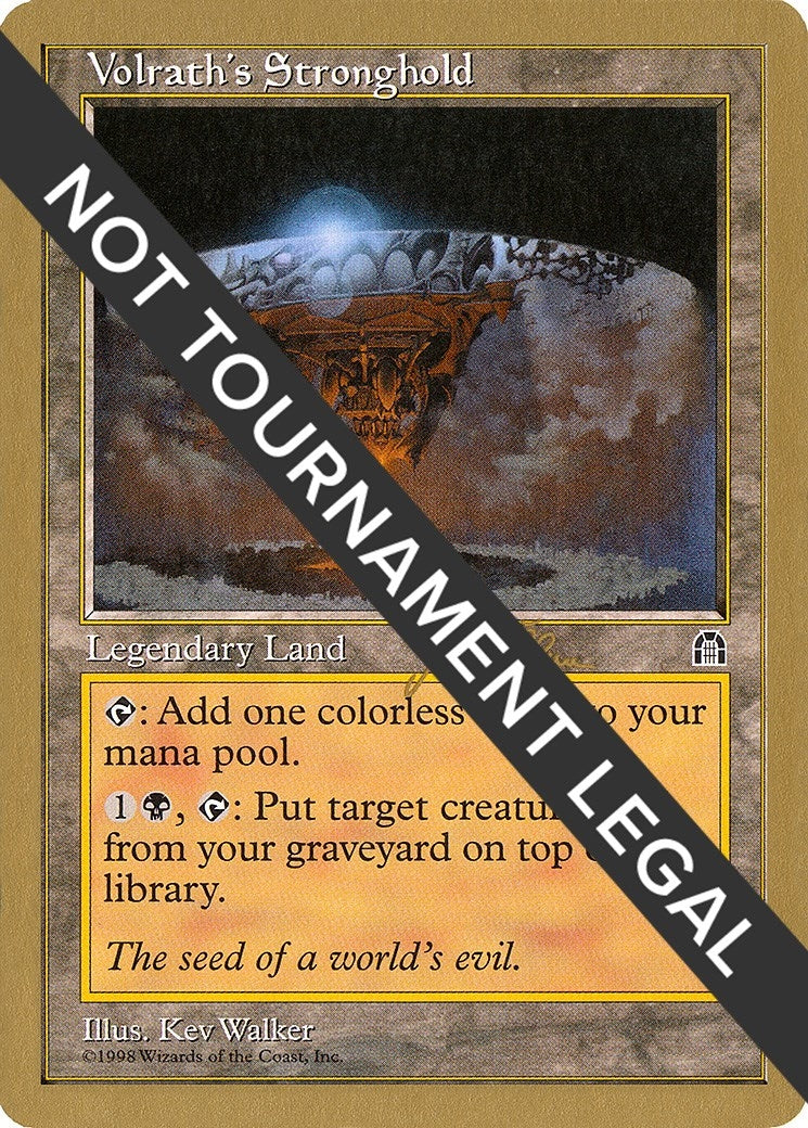Volrath’s Stronghold - 1999 Jakub Slemr (STH) [WCD] - MTG Single