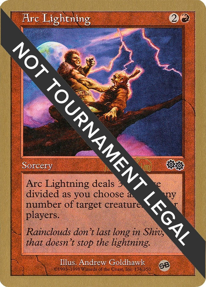 Arc Lightning - 1999 Mark Le Pine (USG) [WCD] - MTG Single