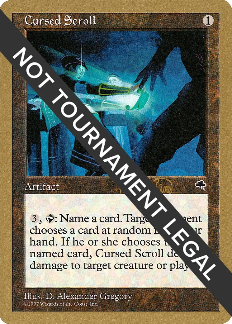 Cursed Scroll - 1999 Mark Le Pine (TMP) [WCD] - MTG Single
