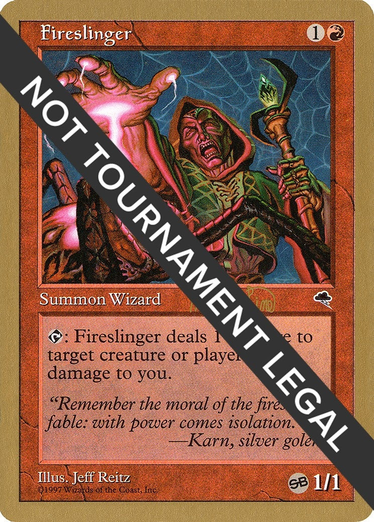 Fireslinger - 1999 Mark Le Pine (TMP) (SB) [WCD] - MTG Single