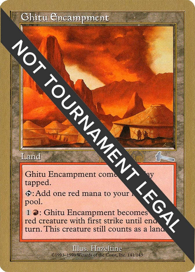 Ghitu Encampment - 1999 Mark Le Pine (ULG) [WCD] - MTG Single