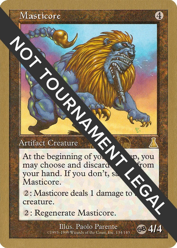 Masticore - 1999 Mark Le Pine (UDS) (SB) [WCD] - MTG Single