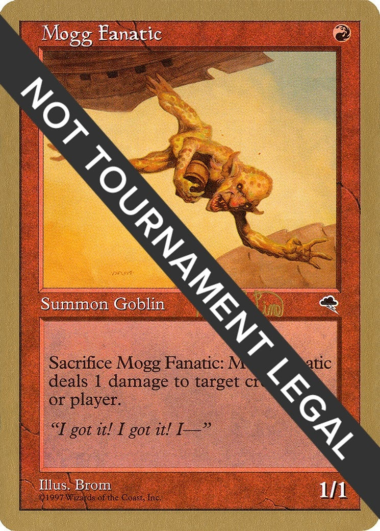 Mogg Fanatic - 1999 Mark Le Pine (TMP) [WCD] - MTG Single
