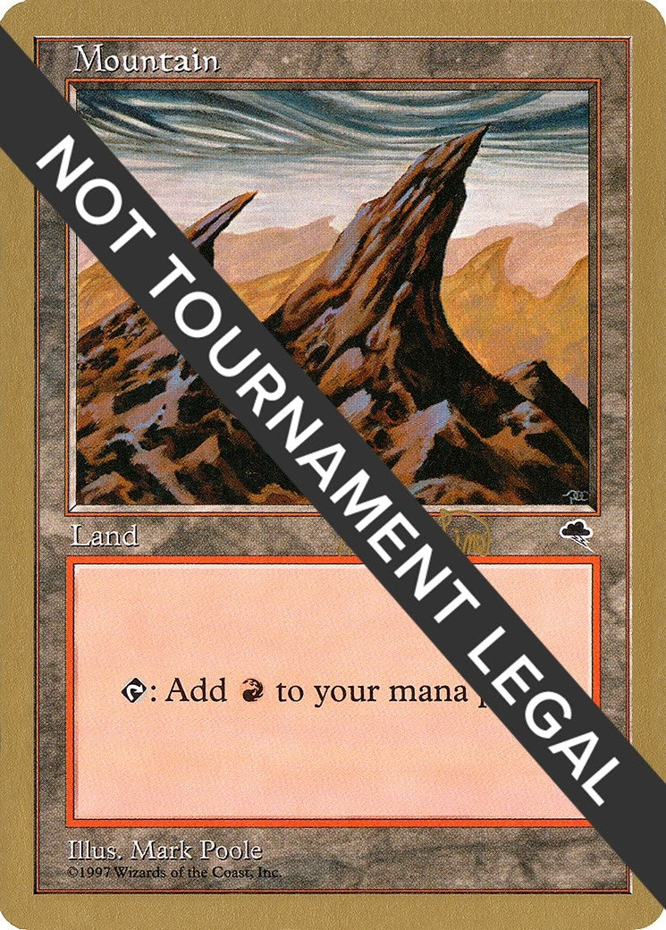 Mountain (Right) - 1999 Mark Le Pine (TMP) [WCD] - MTG Single
