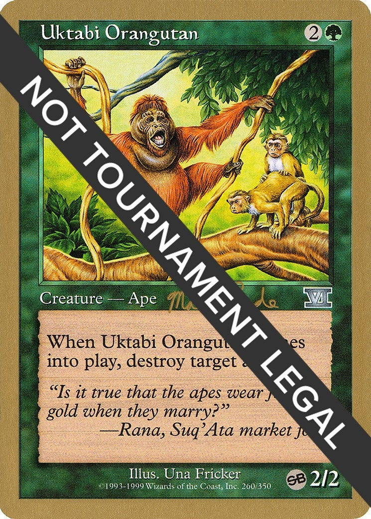 Uktabi Orangutan - 1999 Matt Linde (6ED) (SB) [WCD] - MTG Single