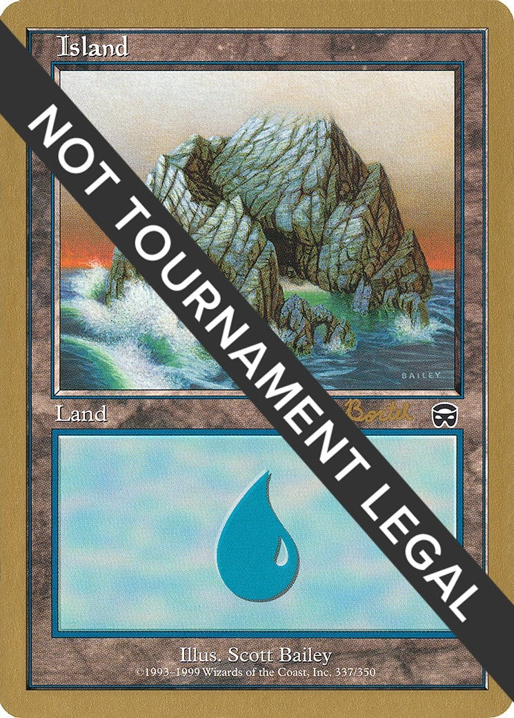 Island (337) - 2001 Alex Borteh (MMQ) [WCD] - MTG Single