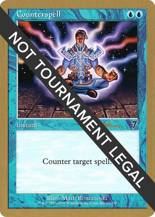 Counterspell - 2001 Antoine Ruel (7ED) [WCD] - MTG Single