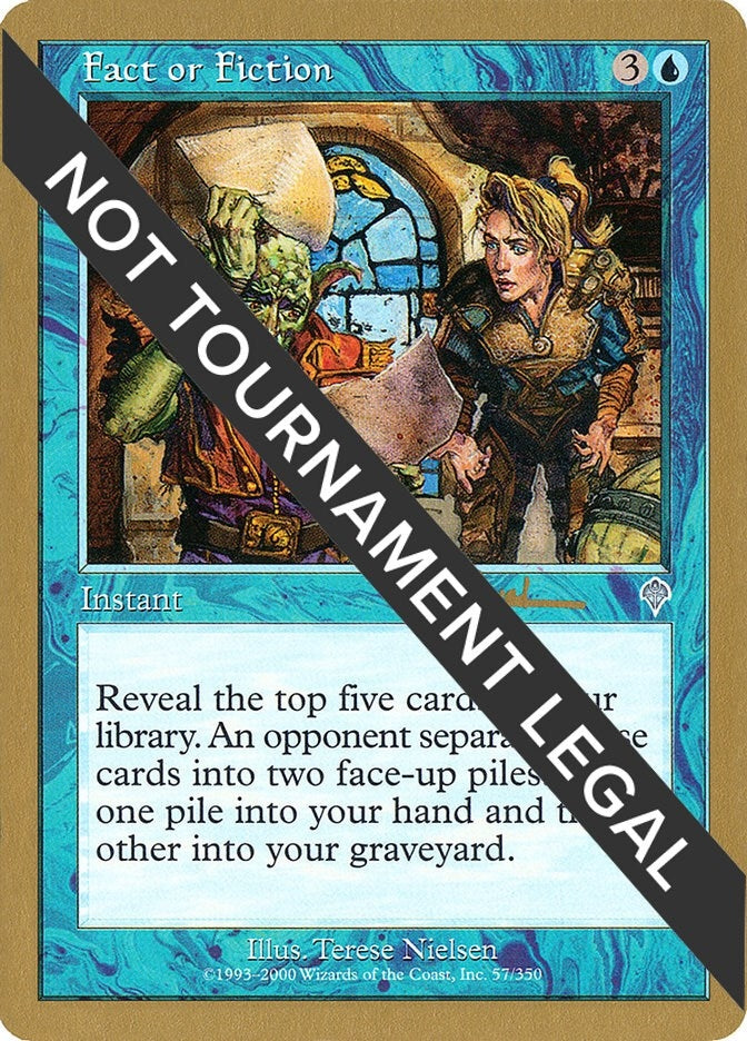 Fact or Fiction - 2001 Antoine Ruel (INV) [WCD] - MTG Single