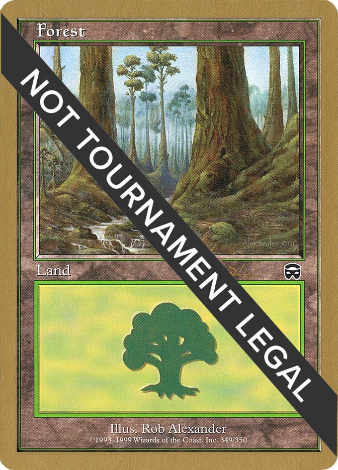 Forest (349) - 2001 Jan Tomcani (MMQ) [WCD] - MTG Single