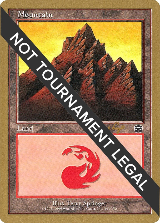 Mountain (343) - 2001 Jan Tomcani (MMQ) [WCD] - MTG Single