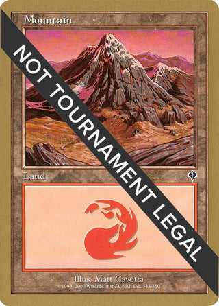 Mountain (343) - 2001 Jan Tomcani (INV) [WCD] - MTG Single
