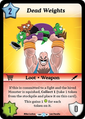 Dead Weights (100) [MUNS1] - Munchkin CCG Single