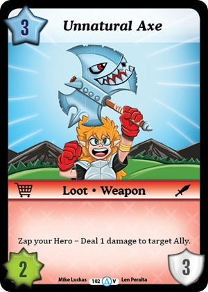 Unnatural Axe (102) [MUNS1] - Munchkin CCG Single