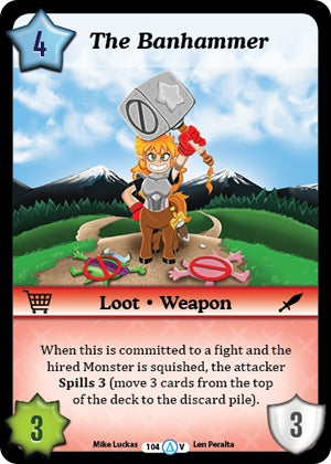 The Banhammer (104) [MUNS1] - Munchkin CCG Single