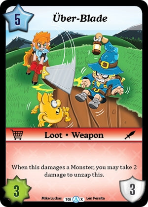 Uber-Blade (105) [MUNS1] - Munchkin CCG Single