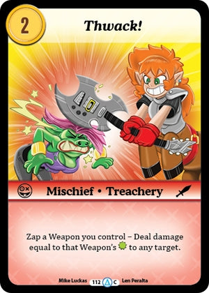 Thwack! (112) [MUNS1] - Munchkin CCG Single