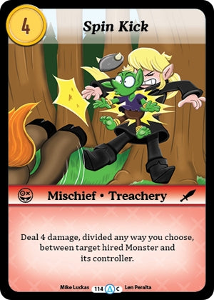 Spin Kick (114) [MUNS1] - Munchkin CCG Single