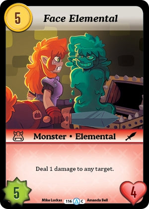 Face Elemental (116) [MUNS1] - Munchkin CCG Single