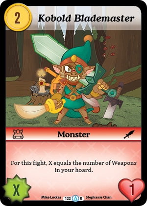 Kobold Blademaster (122) [MUNS1] - Munchkin CCG Single