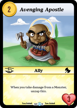 Avenging Apostle (125) [MUNS1] - Munchkin CCG Single