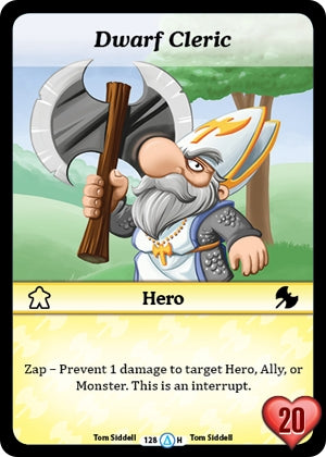 Dwarf Cleric (128) [MUNS1] - Munchkin CCG Single