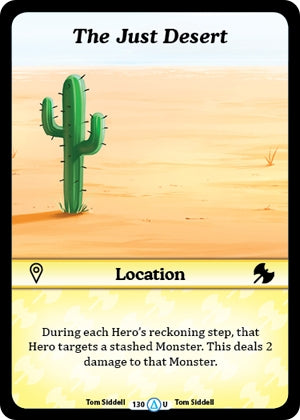 The Just Desert (130) [MUNS1] - Munchkin CCG Single