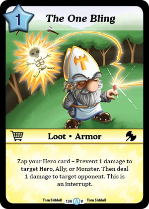 The One Bling (134) [MUNS1] - Munchkin CCG Single