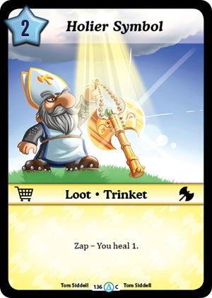 Holier Symbol (136) [MUNS1] - Munchkin CCG Single