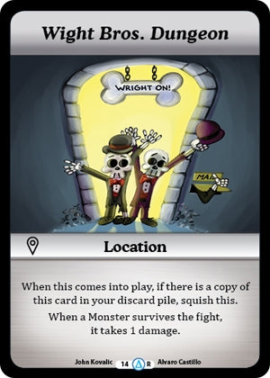 Wight Bros. Dungeon (14) [MUNS1] - Munchkin CCG Single