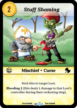 Stuff Shaming (143) [MUNS1] - Munchkin CCG Single