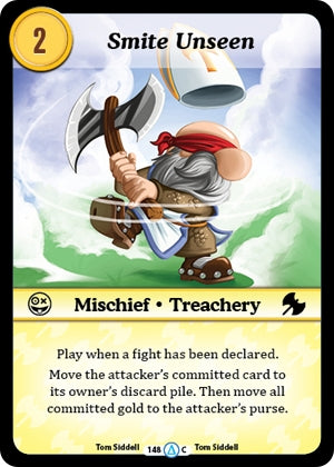 Smite Unseen (148) [MUNS1] - Munchkin CCG Single