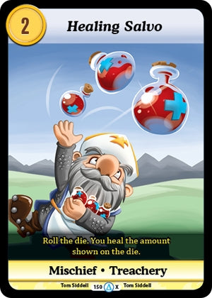Healing Salvo (Alt 1) (150) [MUNS1] - Munchkin CCG Single