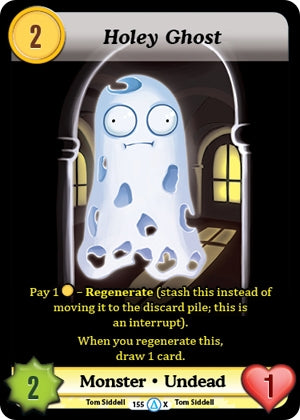Holey Ghost (Alt 1) (155) [MUNS1] - Munchkin CCG Single