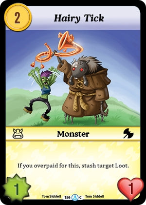 Hairy Tick (156) [MUNS1] - Munchkin CCG Single
