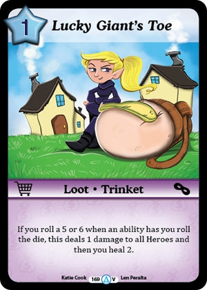 Lucky Giant’s Toe (169) [MUNS1] - Munchkin CCG Single