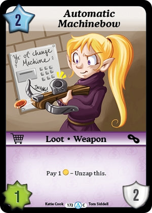 Automatic Machinebow (172) [MUNS1] - Munchkin CCG Single