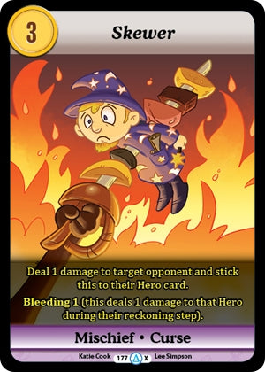 Skewer (Alt 1) (177) [MUNS1] - Munchkin CCG Single
