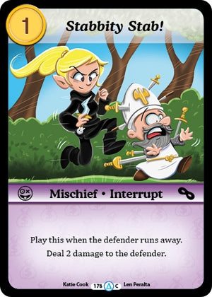 Stabbity Stab! (178) [MUNS1] - Munchkin CCG Single