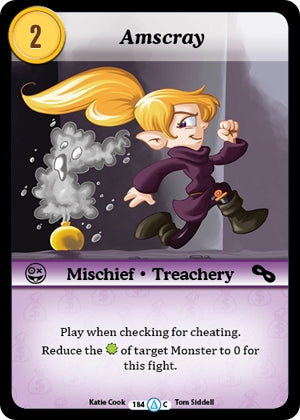 Amscray (184) [MUNS1] - Munchkin CCG Single