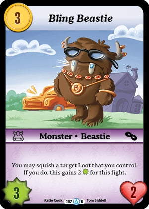 Bling Beastie (187) [MUNS1] - Munchkin CCG Single